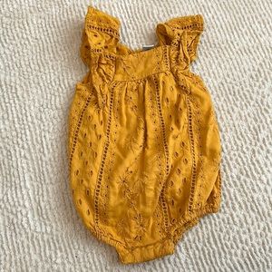 Old Navy Romper - Mustard Yellow